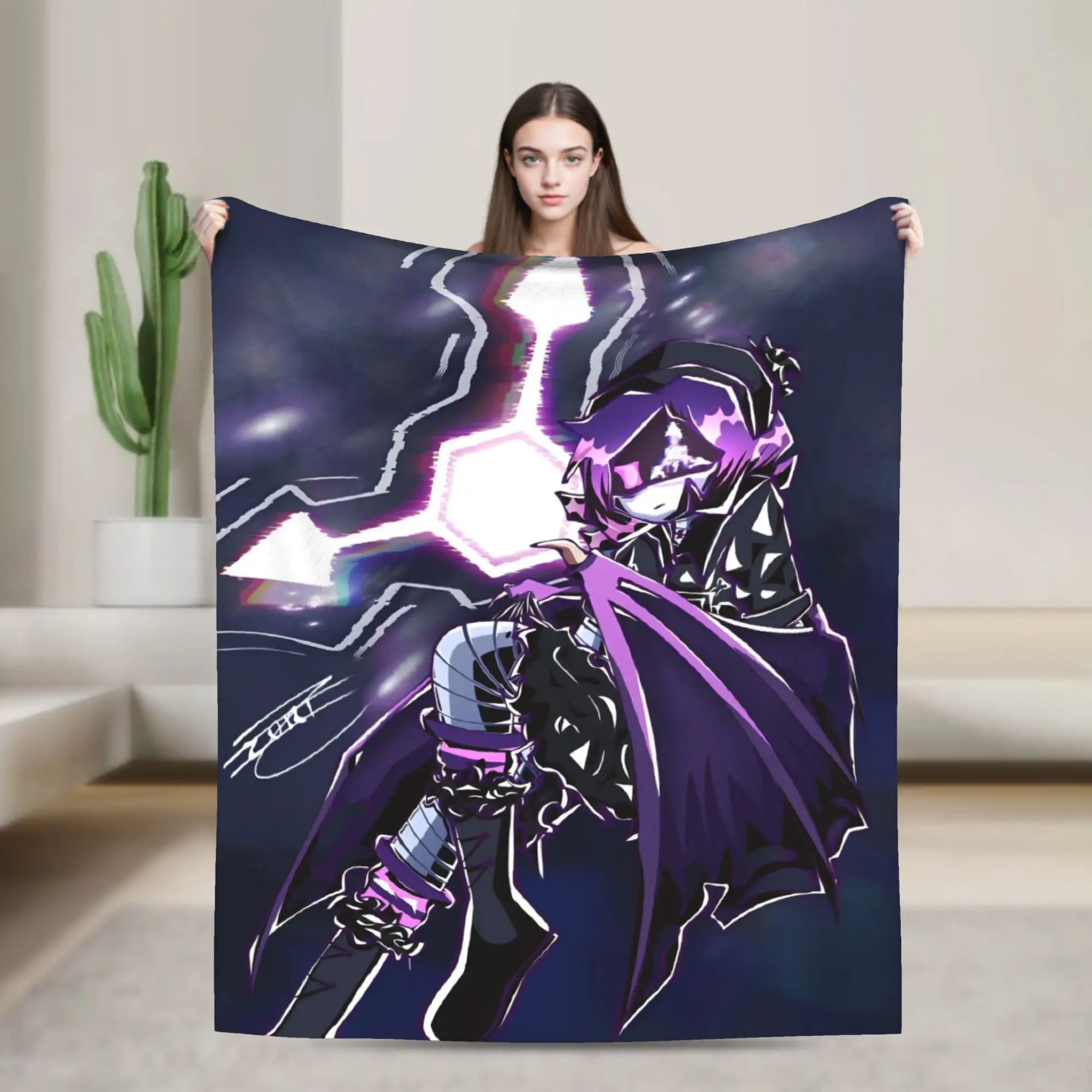 Murders Drones Blankets Uzi Doorman Aesthetic Fuzzy Throw Blankets Summer Air Conditioning Personalised Soft Warm Bedsprea,