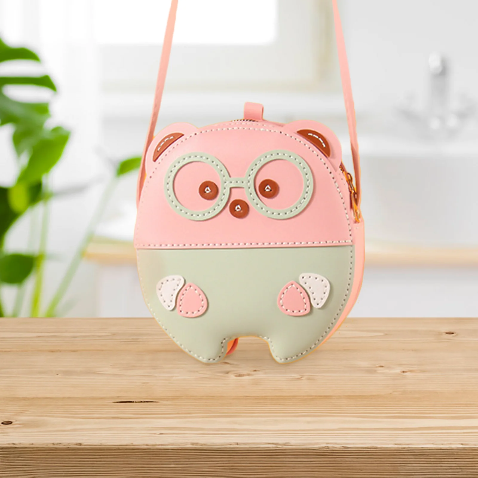 

DIY Bear Material Kit PU Handmade Sewing Crochet Bags Accessories Shoulder Purse Craft Diy Bag Material Set