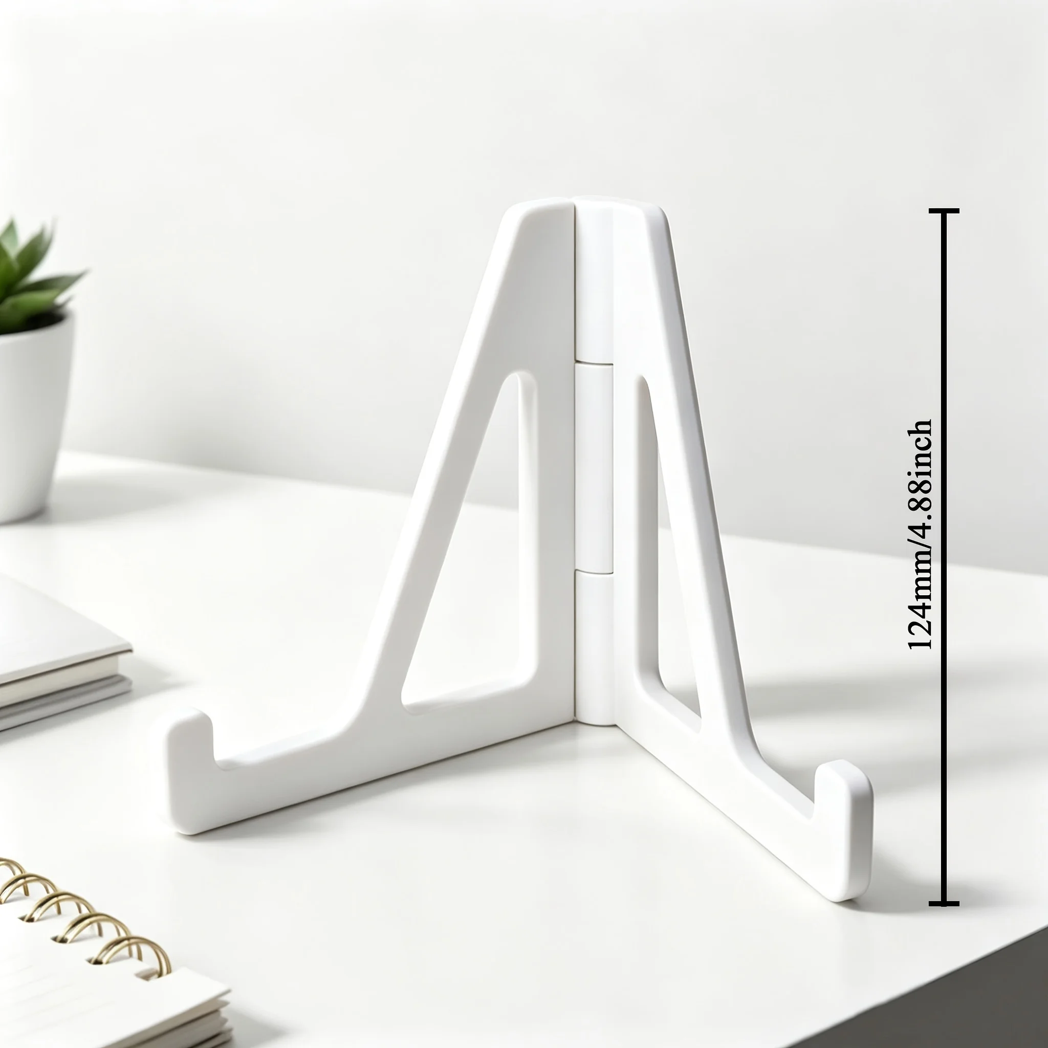 Portable Foldable Tablet Stand-Angle-adjustable Desktop Stand for Phones and Tablets,Lightweight Support Stand for Reading
