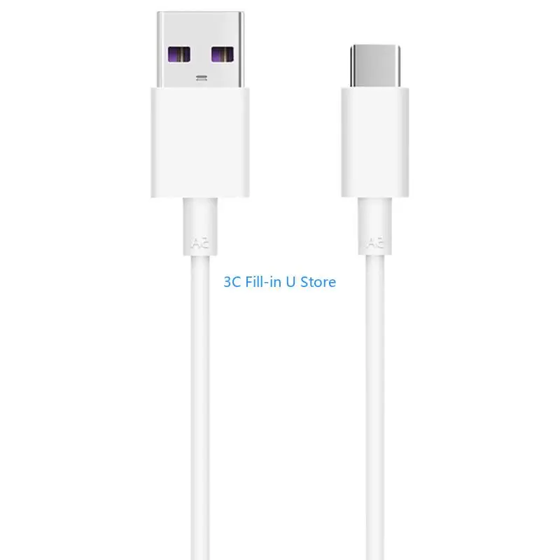 G8TA Bend Resistant USB Charging Cord USB to Type C Power Cable 5A Fast Charging Cable Line for Phones Tablets 100cm