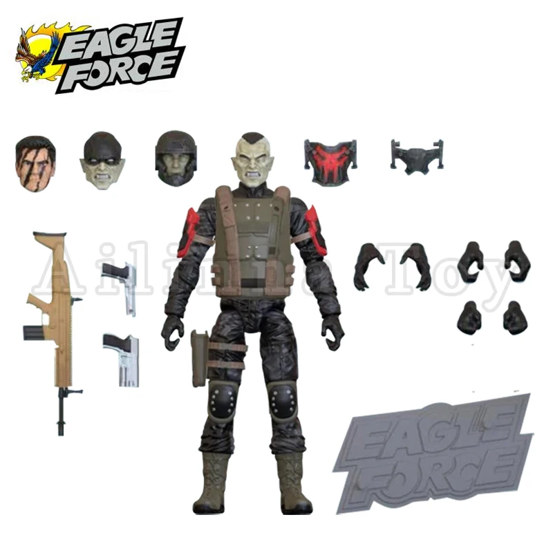 Eagle Force 1/18 4inches Action Figure BBTS Exclusive Figures Anime Collection Model For Gift view 6