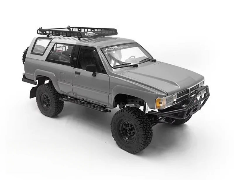 Aluminiowy bagażnik dachowy z decal pasujący do RC4WD Trail Finder 2 Podwozie 4RUNNER Body 1/10 Zdalnie sterowany samochód Część do modernizacji