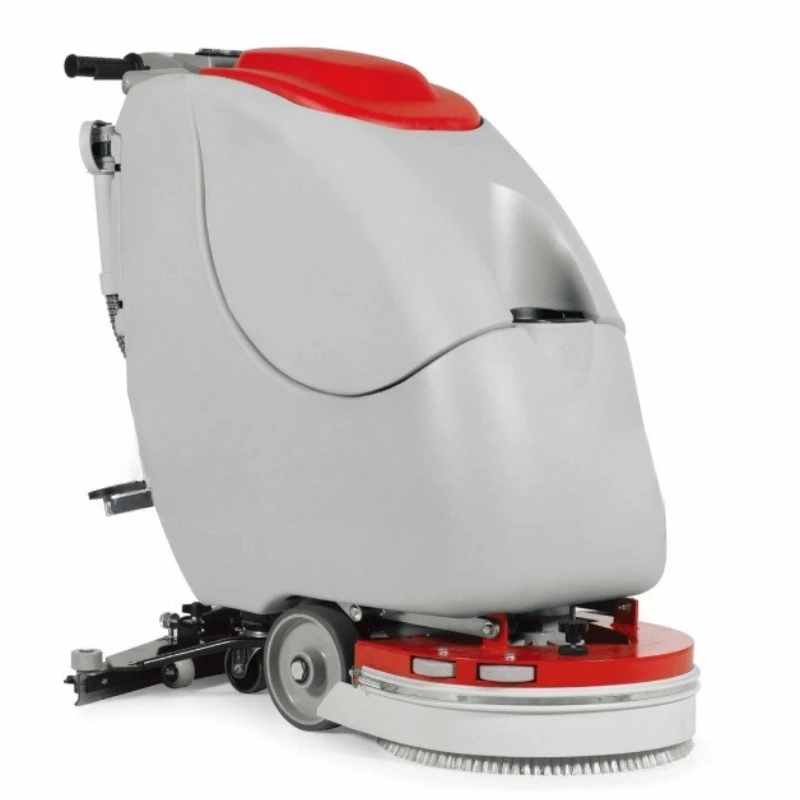 Hand push washing machine, factory workshop supermarket property mopping machine