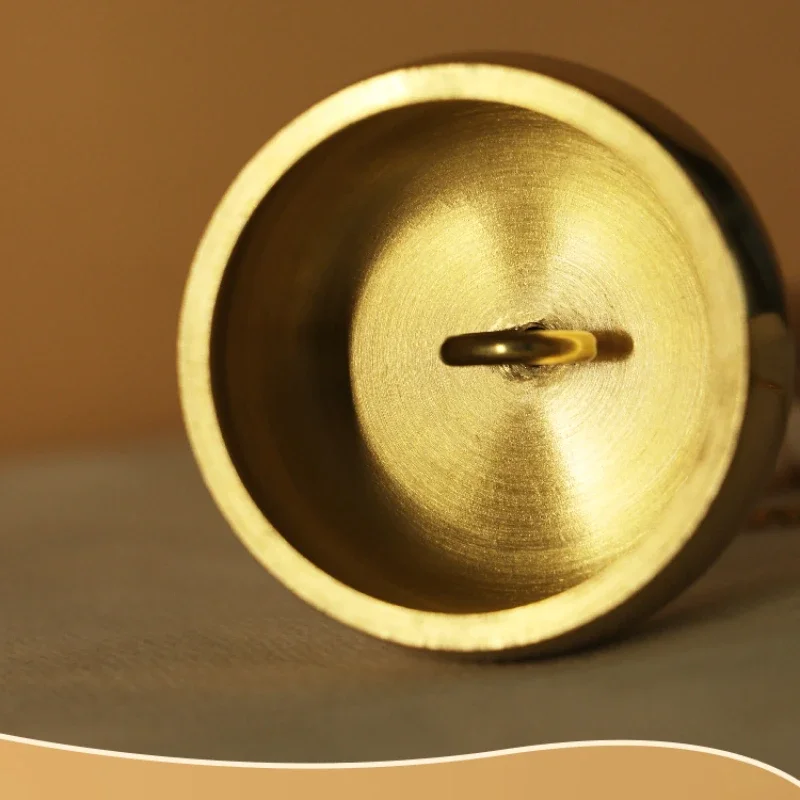 Tibetan Hand Bells Orff Montessori Brass Bells Meditation Children\'s Musical Instruments Diatonic Crafts Hand Bells Master Taps