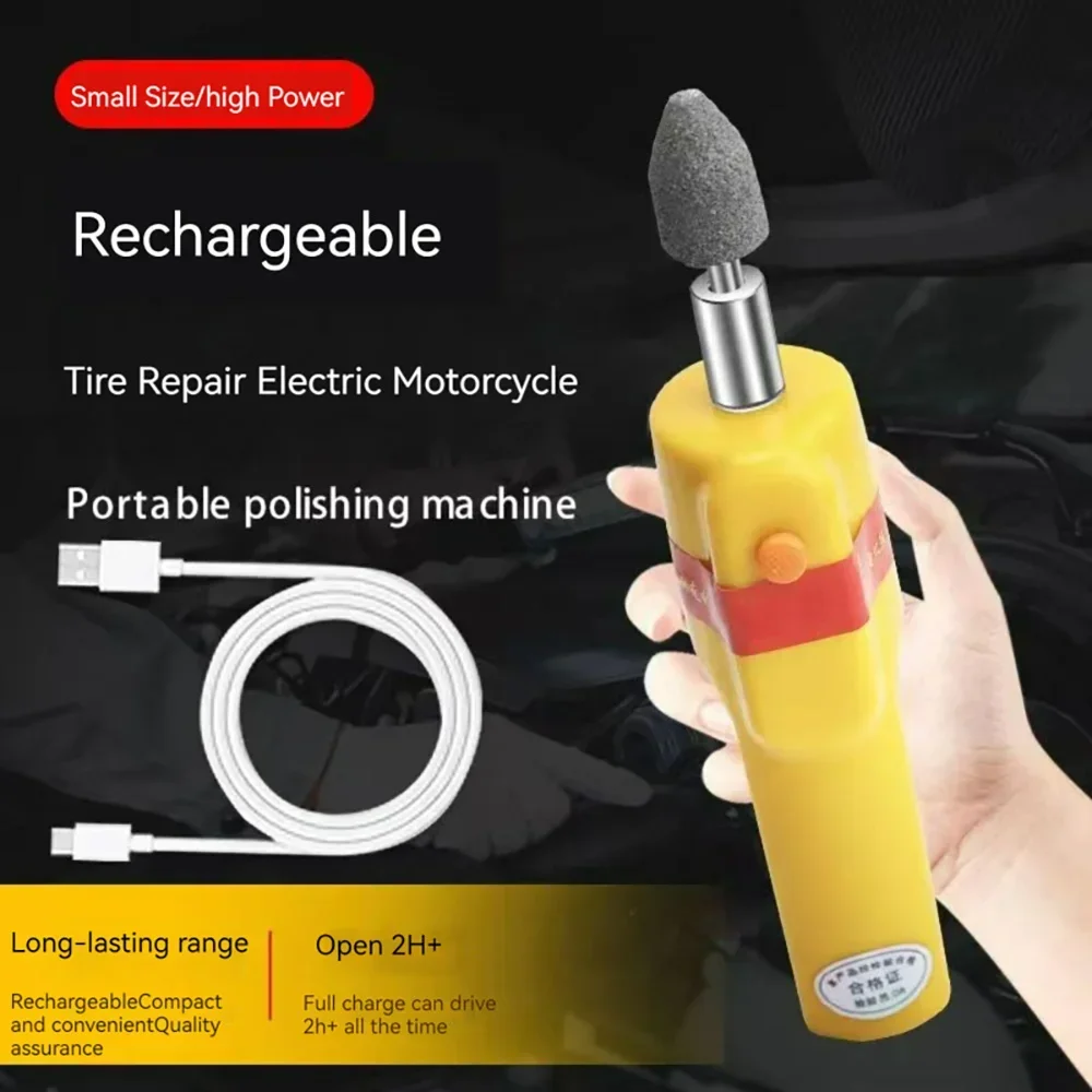 

Automotive Polishing Wireless Grinder Tire Repair for Motorcycle Bicycle Electric Vehicle Wireless Polisher Sanding Grinder Tool