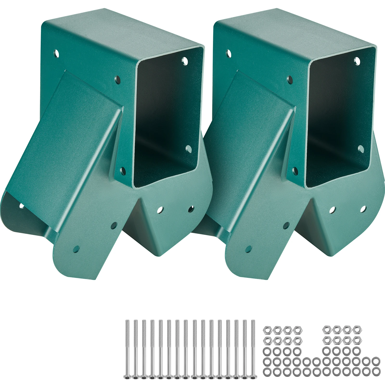 SucceBuy A-Frame Middle Swing Set Brackets Heavy Duty Carbon Steel Swing Set Hardware with Mounting Hardware