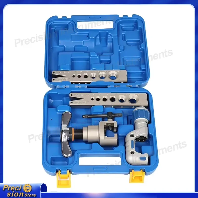 For Cordless Pipe Expander Flaring Tool Copper Steel Tubing Bender HVAC Automotive Air Conditioning Repair Kit