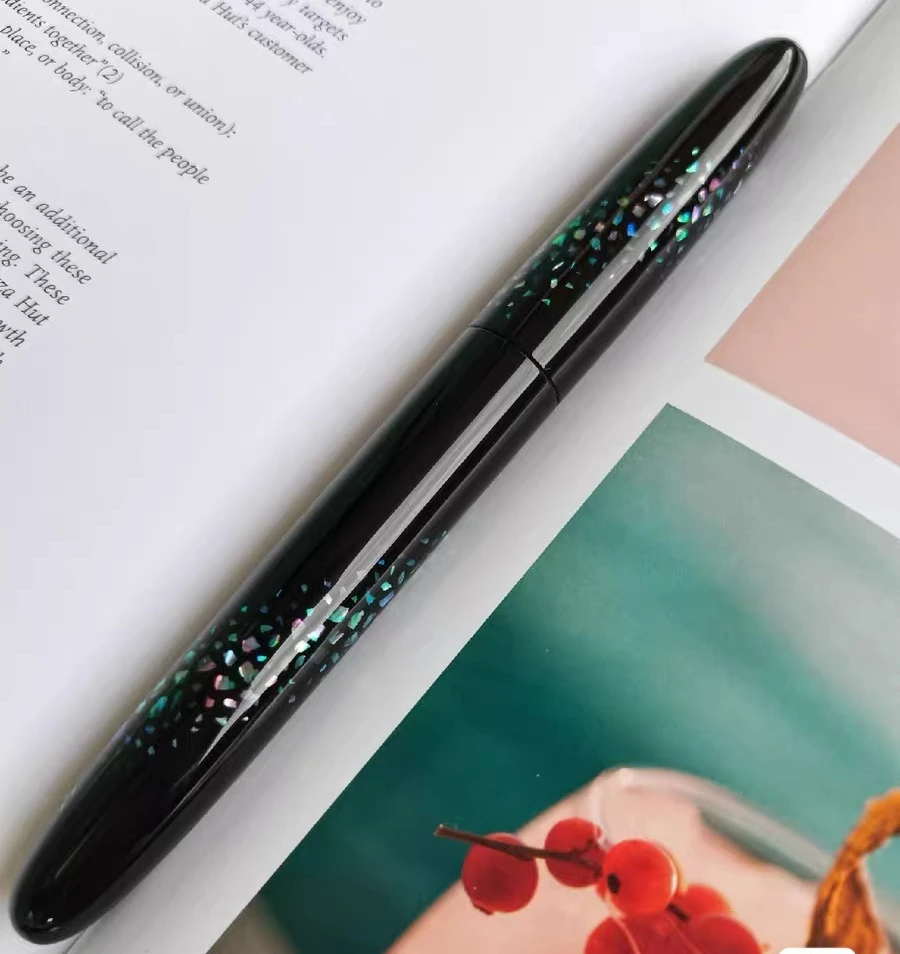 New Cherry Blossoms Lacquer Raden Mother-of-pearl Maki-e Fountain Pen Barrel for Pilot 74/743/743/ Platinum 3776/ Sailor 21k