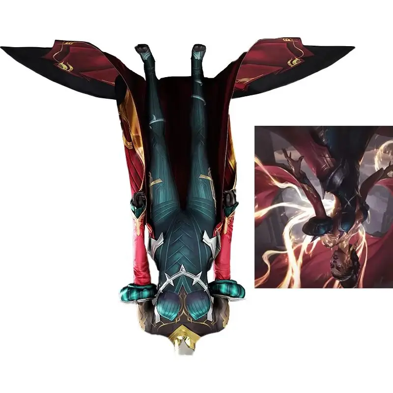 

Game LOL Mel Cosplay Soul's Reflection Costume Women Fantasia Jumpsuit with Long Train Full Set Halloween Party Battle Suit