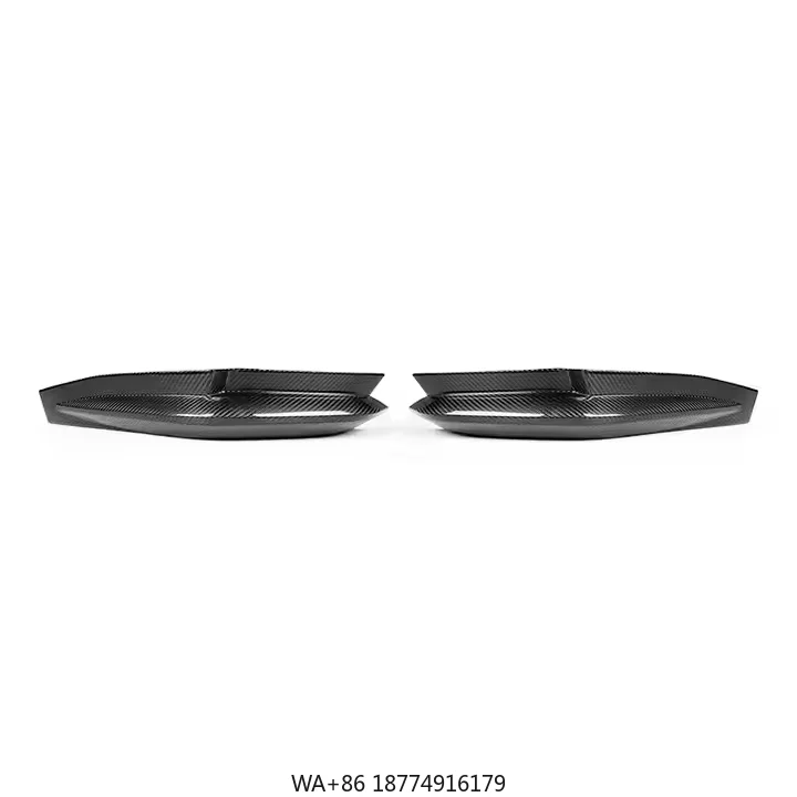 

Высокое качество OEM стиль сухой карбоновый задний бампер губы канавки боковые разветвители клапаны для G80 M3 G82 G83 M4