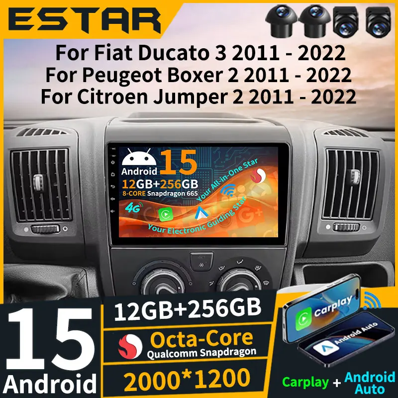 Android 15 Car Radi…