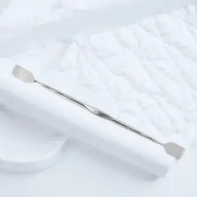 Stainless Steel Blackhead Extractor Dual-End Manual Cleaner Portable Face Exfoliator Scrubber for Deep Pore Cleansing Beauty