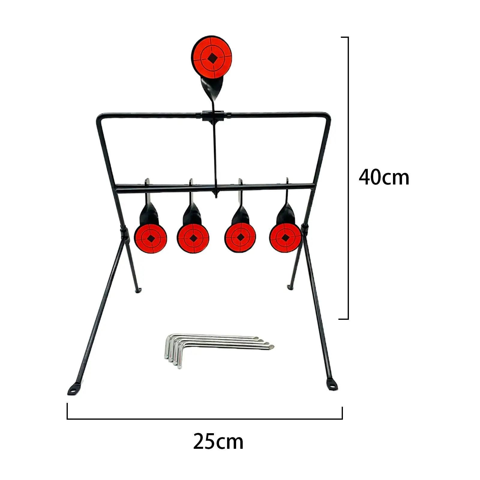 Imagem -06 - Compacto Auto Redefinir Metas Suporte Alvo Archery Caça