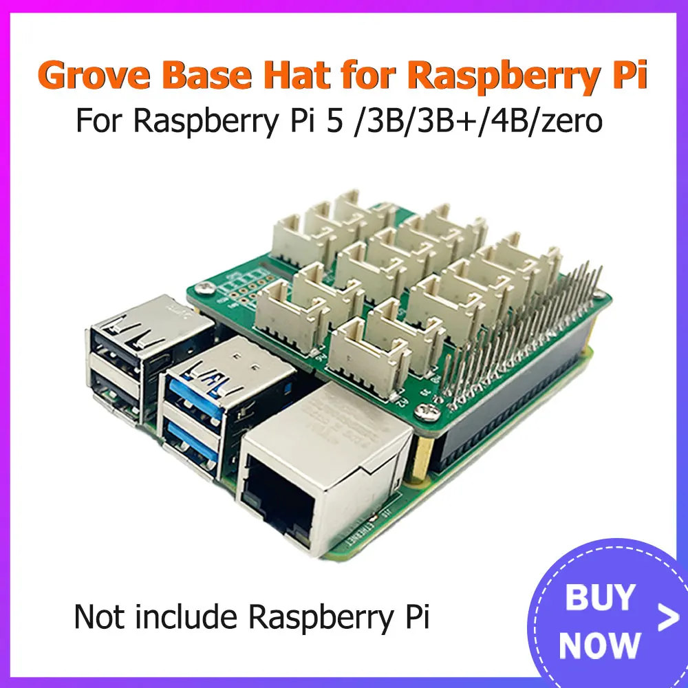 

Raspberry Pi 5 Sensor Grove Multi Interface I2C/Digital for Raspberry Pi 5 3B+/zero/4B