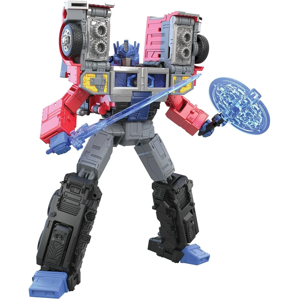 TAKARA TOMY Transformers juguetes generaciones Legacy Series líder G2 universo láser Optimus Prime figura de acción regalo F3061