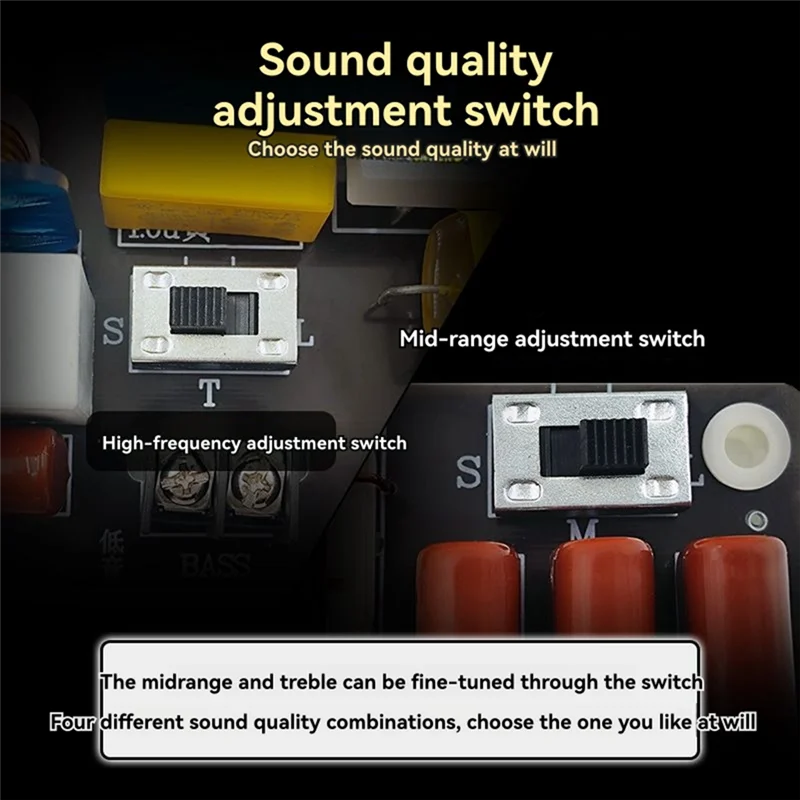 

Полностью регулируемый делитель высокой средней и низкой частоты, 3-полосный, 800 Вт, мультидинамик высокой мощности, 3-полосный преобразователь частоты PA-3803A