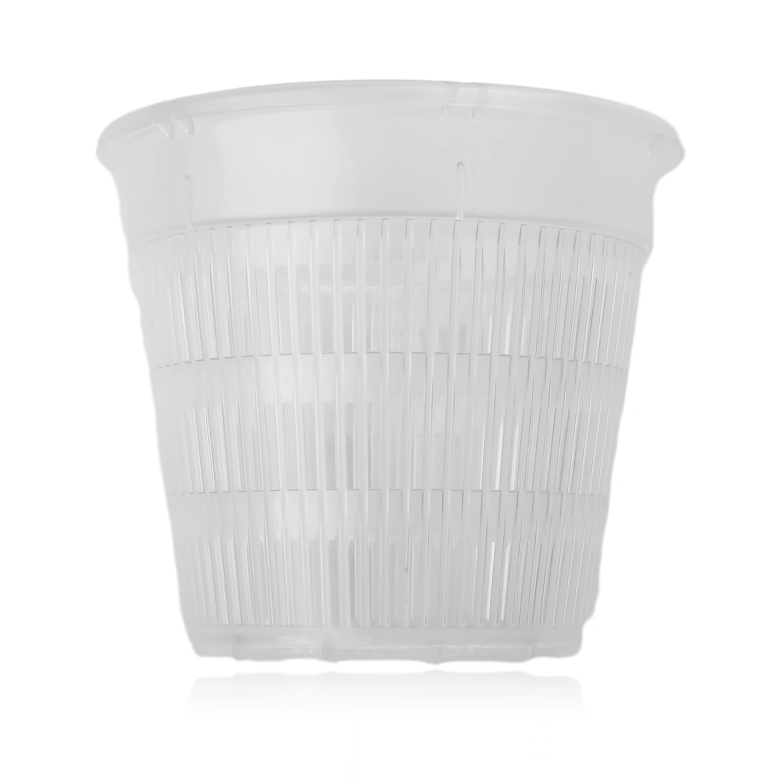 Plant Pot Flower Pot Plastic Pots Washable Plastic Breathable Clear Flower Pot Stand For Milkweed Light-transmitting