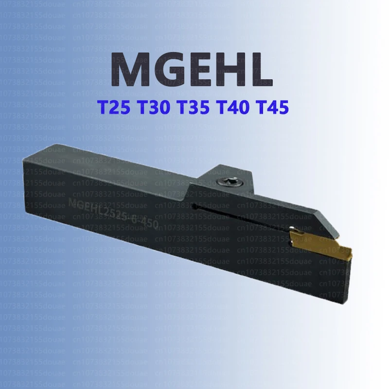 Suporte de Ferramentas do Torno do Sulco de Alongamento Mgehl20233 Mgehl2525-3 T25 T30 Mgehl25254 T35 Mgehl25255 T40 Mgehl25256 T45