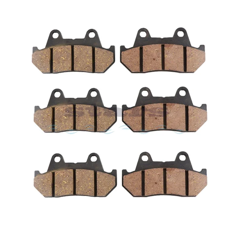 Motorcycle Parts Front Rear Brake Pads Kit For HONDA GL1200 GL 1200 VF1000F CB1100F VF 1100 GL1100 GL 1100 Brake Disk