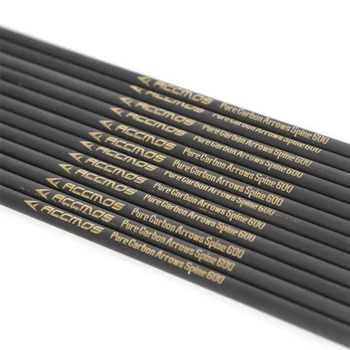 12/24 ชิ้น 30.5 นิ้วยิงธนูสลักเกลียวคาร์บอน Arrow Shaft สําหรับ Bow และ Arrows Recurve Bow การล่าสัตว์เพลา