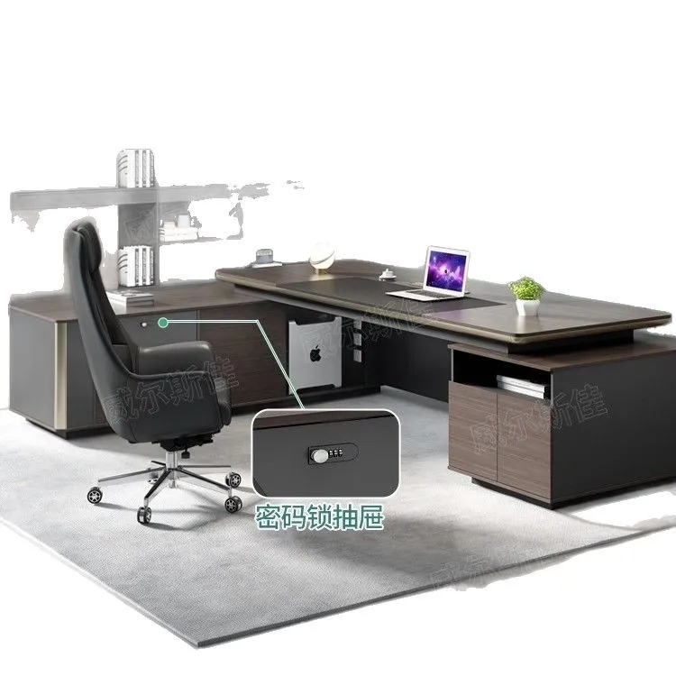 

Boss desk President desk Chairperson's office Full set of office desk and chair combination