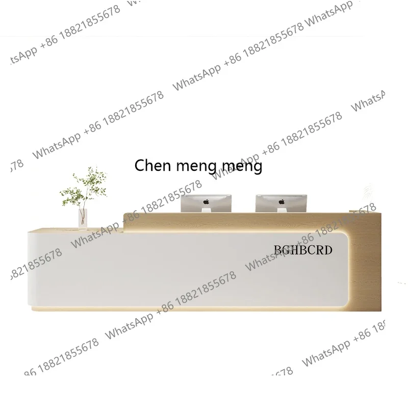 A139 Eenvoudig Modern Bedrijf Receptie Hotel Bar Tafel Verkoopafdeling Lobby Service Bureau Schoonheidssalon kassa