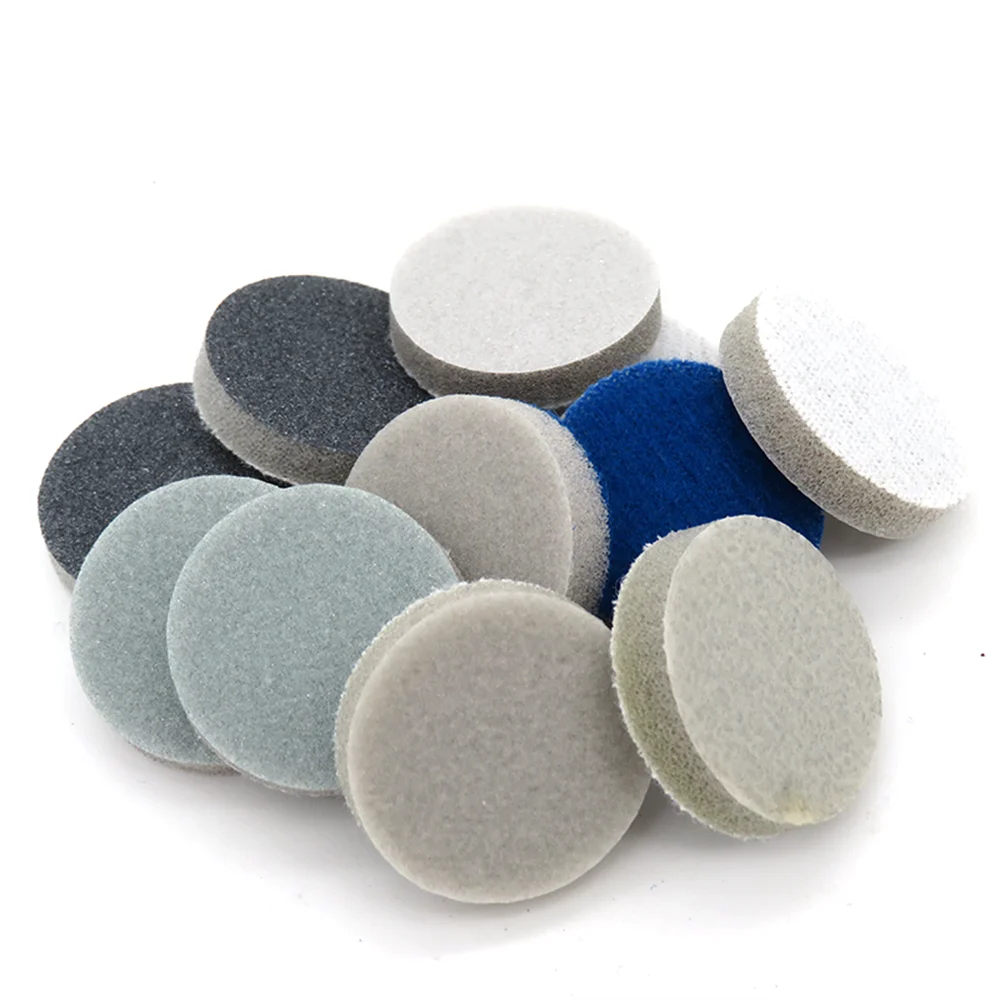 

1 - 6 Inches 25-150mm Round Sponge Sanding Disc Sandpaper Hook and Loop 300-3000 Grits for Polishing & Grinding