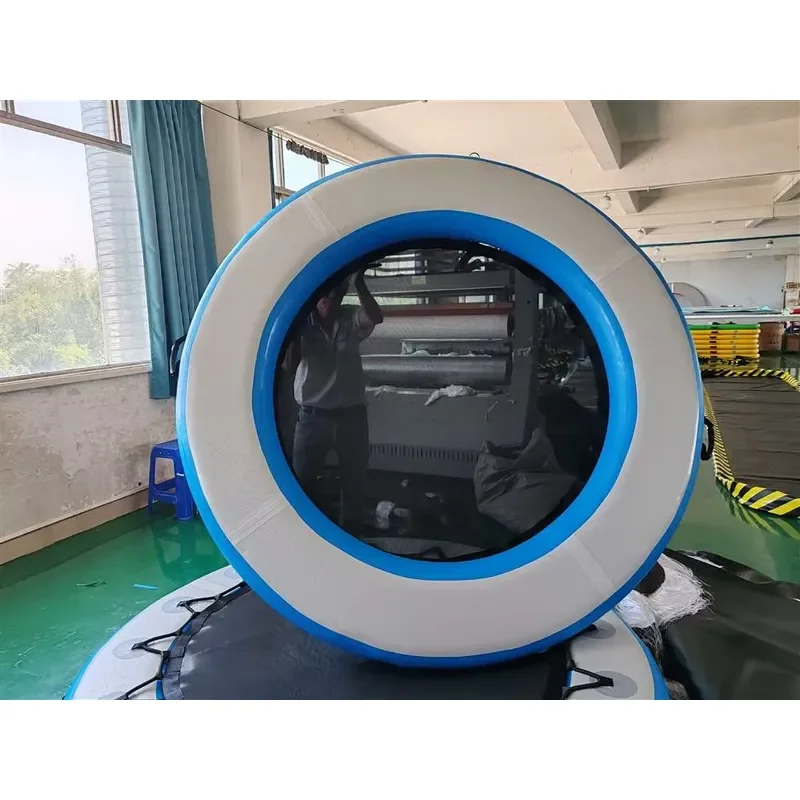 Inflatable water hammock floating leisure pool, suitable for summer leisure