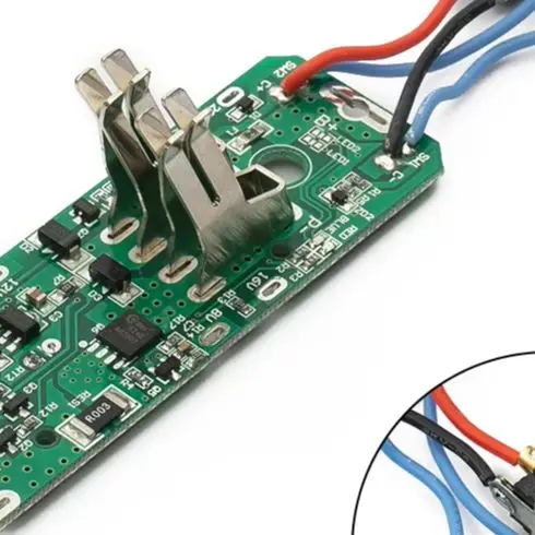 Green 21.6V Charging PCB For Protection Circuit Board For V6 D7G1 Cordless Vacuum Cleaner Battery Pack Repair Replacement Part
