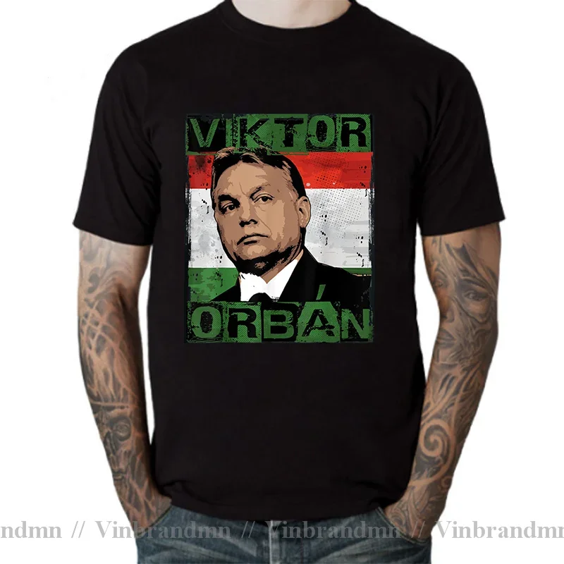 Viktor Orbn Orban Hope Tops Tees Shirt Defender Of Europe T Shirt for Men Hungarian Prime Minister Hungary T-Shirt for male Tees