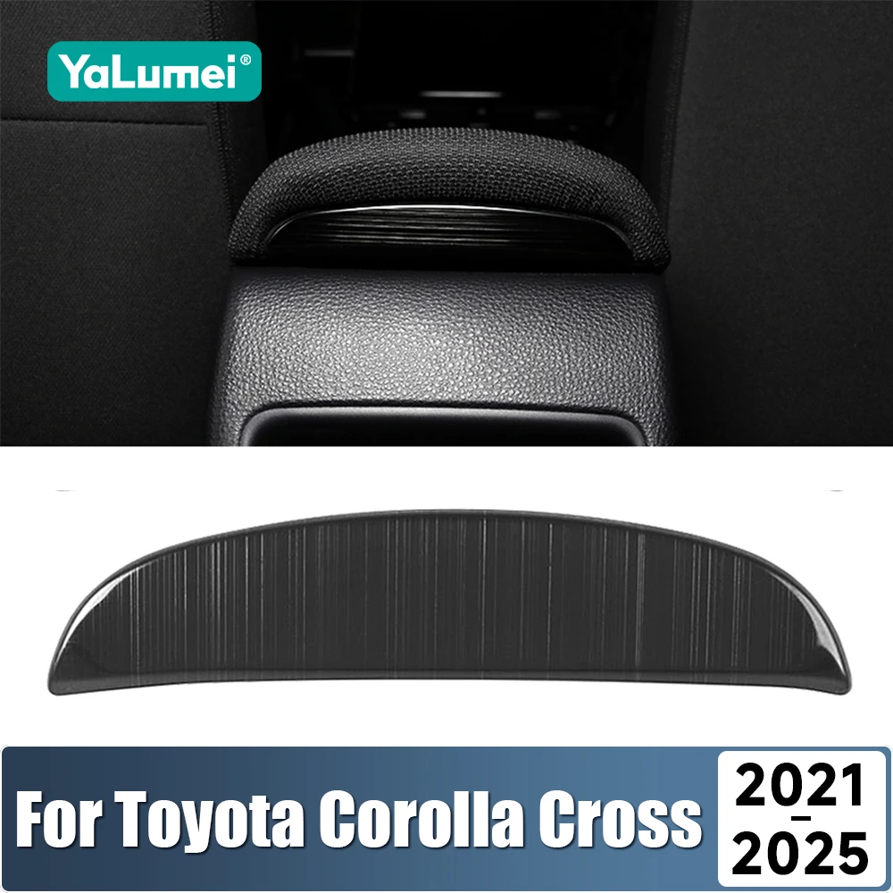 Für Toyota Corolla Kreuz XG10 2021 2022 2023 2024 2025 Hybrid Edelstahl Auto Armlehne Box Schalter Schutz Abdeckung trim Zubehör