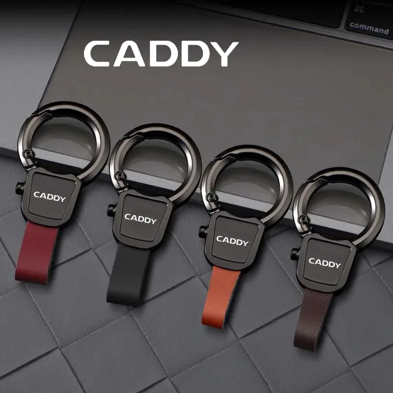 

Luxury Men Car Key Ring, Premium Metal Keychain for Volkswagen VW CADDY- Elegant Gift for Him, Auto Accessorie