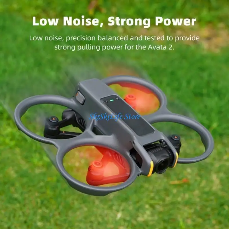 

E65E Lightweight Flight Propellers for Avata 2 Flight Propellers Accessory Replacements Achieve Smooth and Fashionable Flight