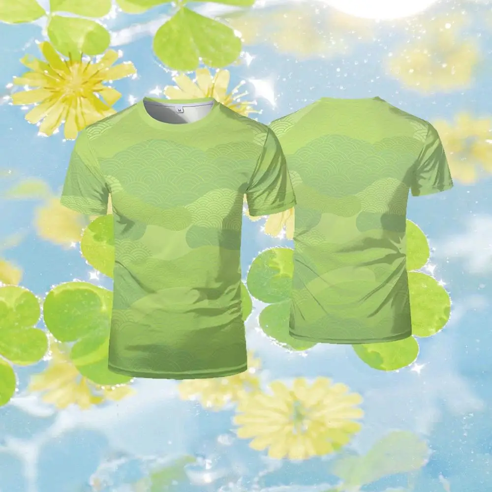 

Summer New 3D Printed T-shirt Outdoor Sports Quick-drying Short-sleeved Unisex Refreshing And Comfortable Round Neck Top