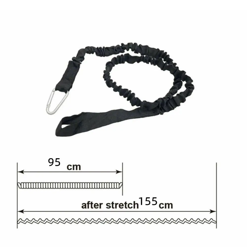 Kayak Paddle Leash Adjustable Tie Rope with Safety Hook Paddle Anti Lost Ropes for Kayak Paddles Canoe Oars Fishing Rods