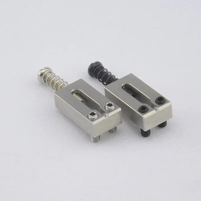 New - 1 Set ( 6/7/8 Pieces ) Electric Guitar Tremolo Bridge Stainless Steel Saddle 10.5MM/10.8MM 【Made in Korea】