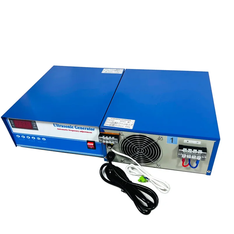 PLC Network RS485 Ultrasonic Generator For Fully Automatic Ultrasonic Cleaning System Auto Engine Hardware Washing Equipment