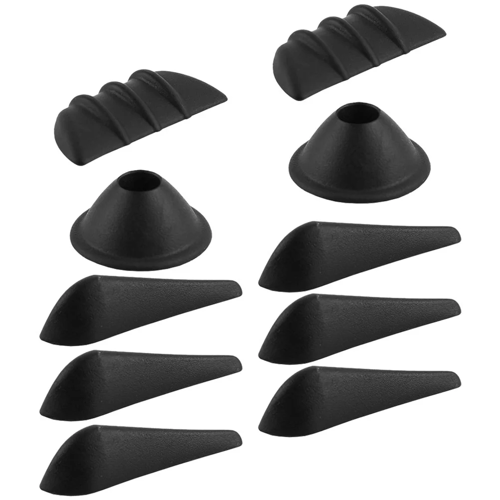 10 Pcs Wind Noise Reduction Package Rearview Spoiler Wing Car Universal Mirror Tool Plastic