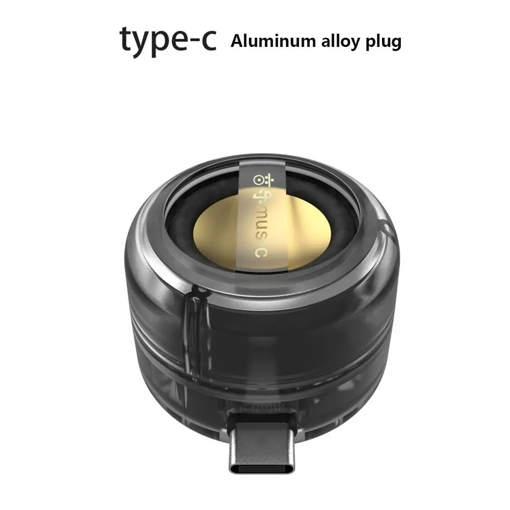 Portable Type-C Plug Type-C Speaker Loudspeaker Subwoofer Cellphone Sound Amplifier Plug-and-play Mini Sound Box Mobile Phone