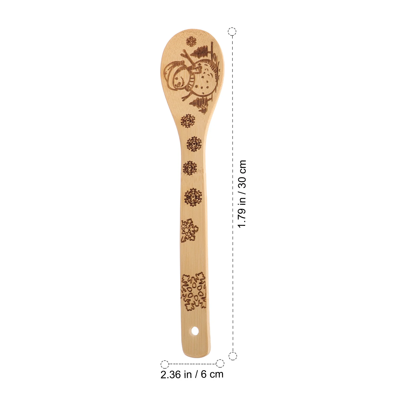 

5 Pcs Bamboo Spatula Tool Festival Shovel Christmas Kitchen Utensils Gadget Supplies Party Kitchenware