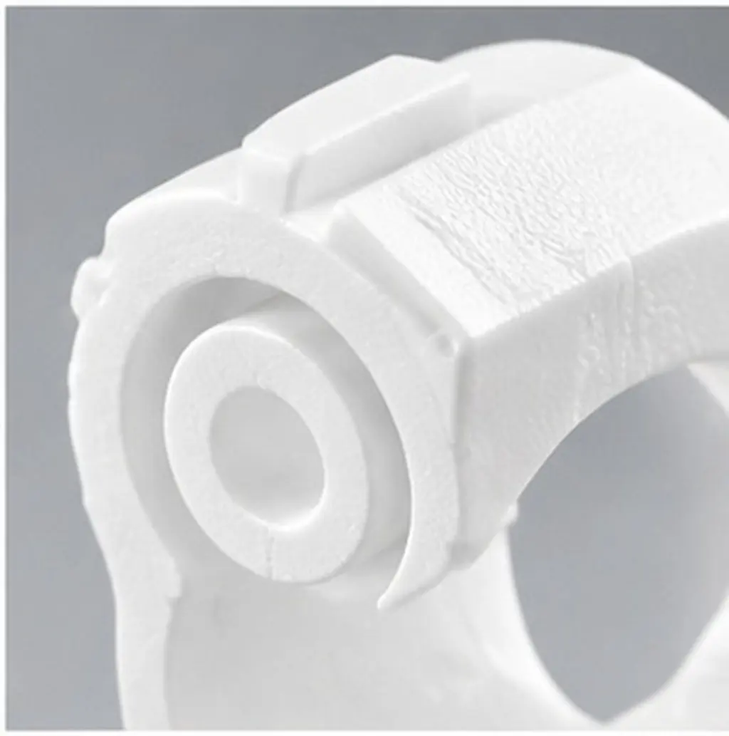 50Pcs Cable Clamps Thickened PVC U Shaped Pipe Holders Secure Fit for Water Gas Pipes Home Office Plumbing Support Brackets