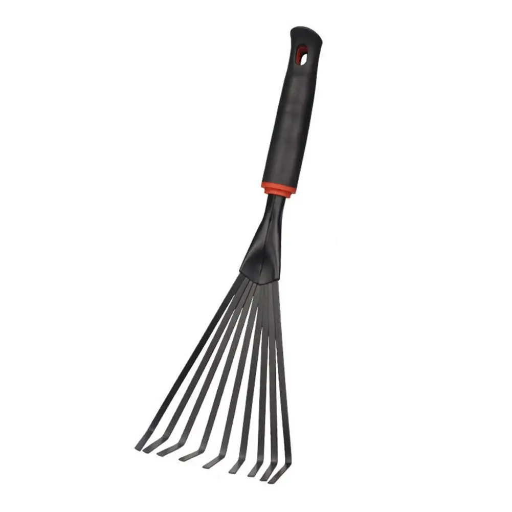 Imagem -05 - Jardim Grass Leaf Plastic Rake Rake de Jardinagem Professional Lawn Handle Tool Nivelamento de Produtos K1k2 1pc