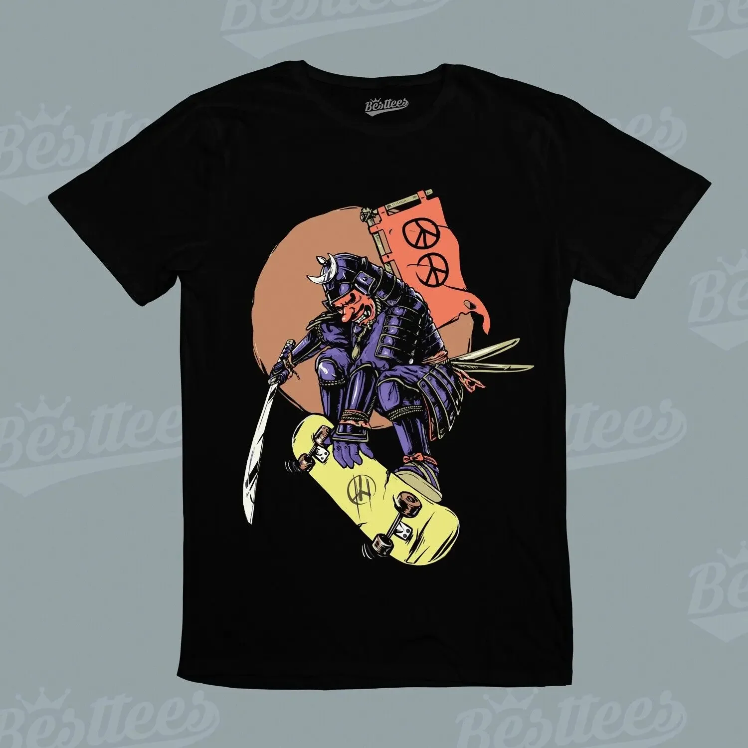 KIDS/MEN/WOMEN Skateboard Samurai Japanese Cool Tokyo T-Shirt