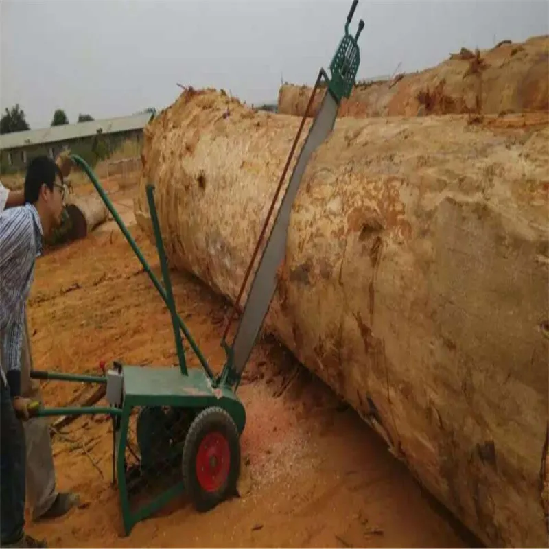 Equipo forestal, molino de sierra portátil, cortadora de madera