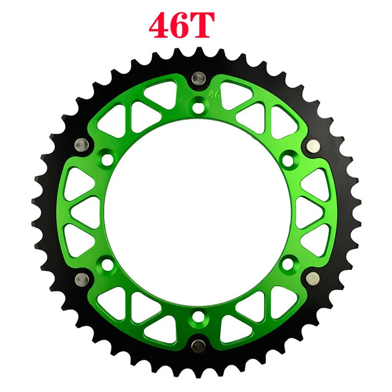 AHL Motorcycle 45T - 52T Rear Sprocket For KAWASAKI KX450F KX250F KX125 KLX250 KX250 KDX250 KLX300R KXF450 KXF250 KX KXF 250 125