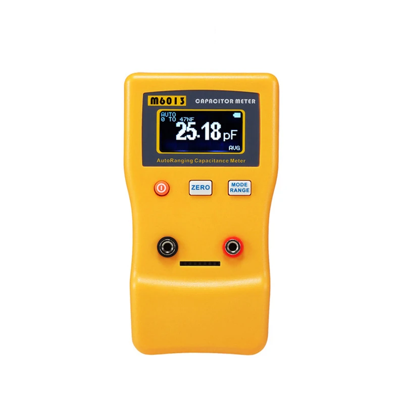 

Handheld Automatic Range Digital Capacitance Meter M6013 High-Precision Digital Capacitance Tester