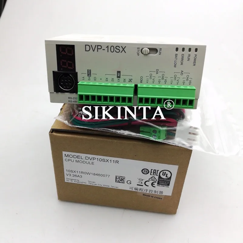 In Stock Series New PLC Module DVP10SX11R DVP10SX11T Programmable Controller Fully Tested