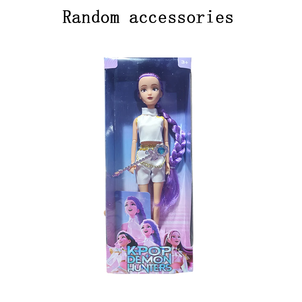 حار بيع شيطان الصيادين دمى الفينيل-رومي ميرا زوي ك البوب أنيمي نمط حساسة الملمس الفتيات هدية عيد ميلاد #3