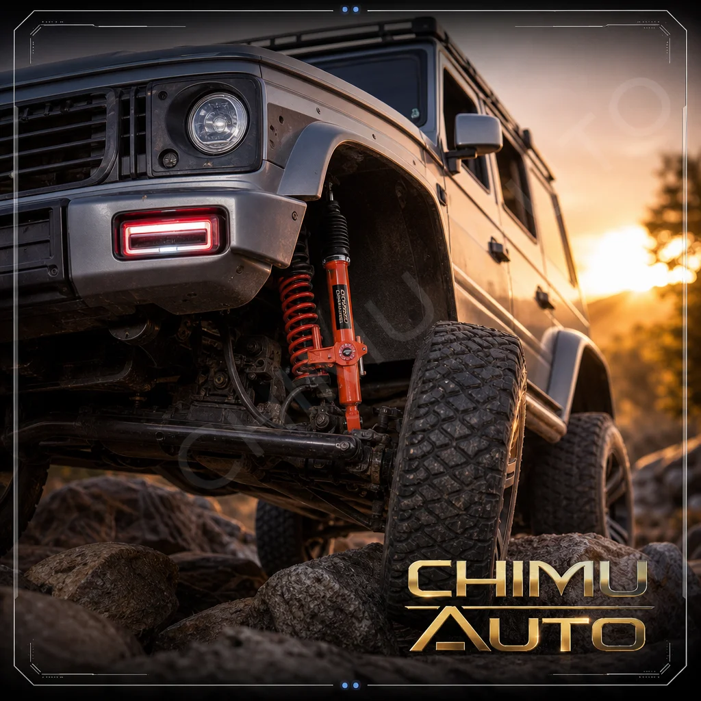 【CHIMU AUTO】 2 Inch Lift Suspension Kit for VW Touran Passat, Lifted Shock Absorbers and Coil Springs