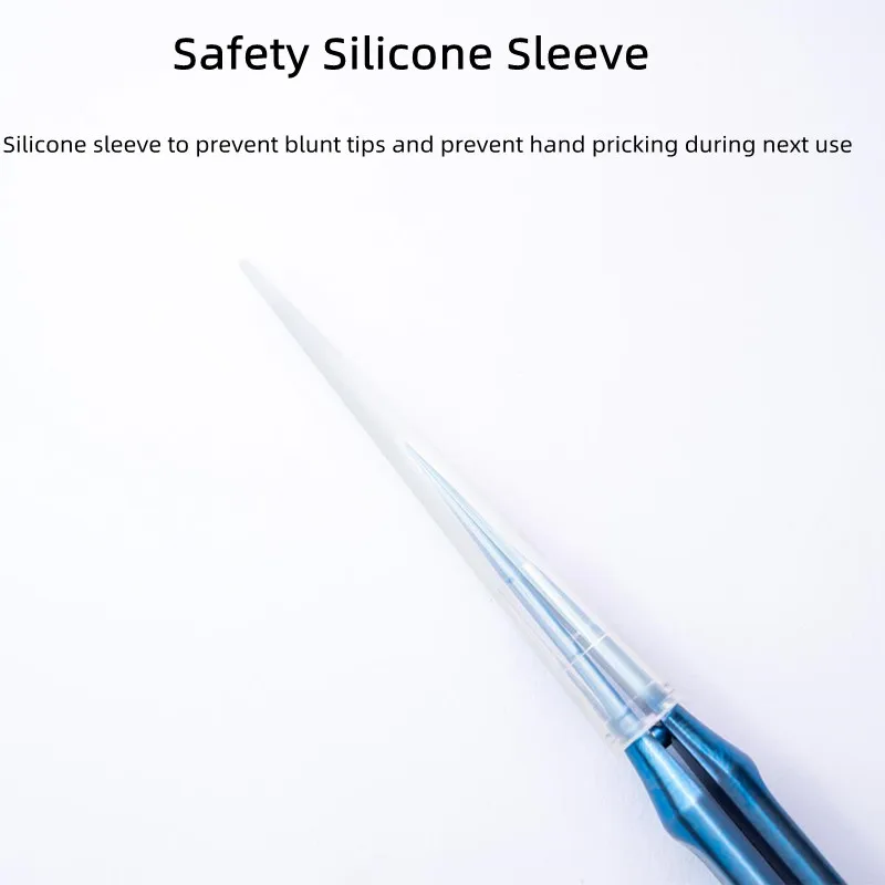 YCS High Precision Titanium Alloy Tweezers for Mobile Phone Tablet Anti-magnetic Fingerprint Fly Line Repair Clamping Tools